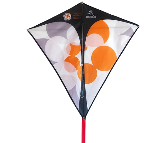 Diamond children's toy kite can be given as a gift