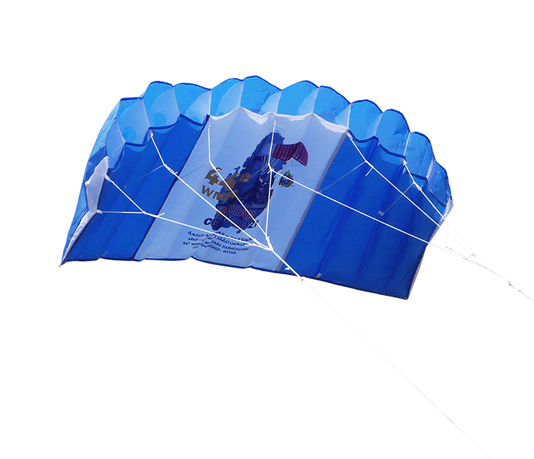 Heat transfer printing double line soft kite