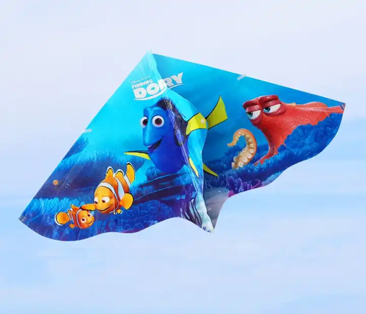 PE plastic Delta Kite from Weifang kite factory