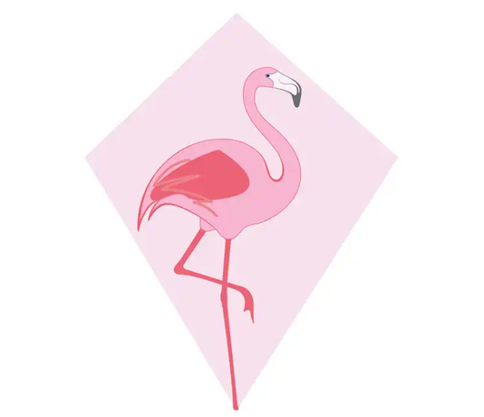 Fashion High Quality Flamingo Pattern Diamond Kite Weifang Yuanfei Kite